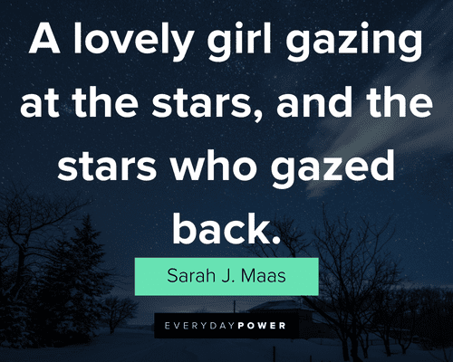 A Lovely Girl Gazing At The Stars, And The Stars Who Gazed Back