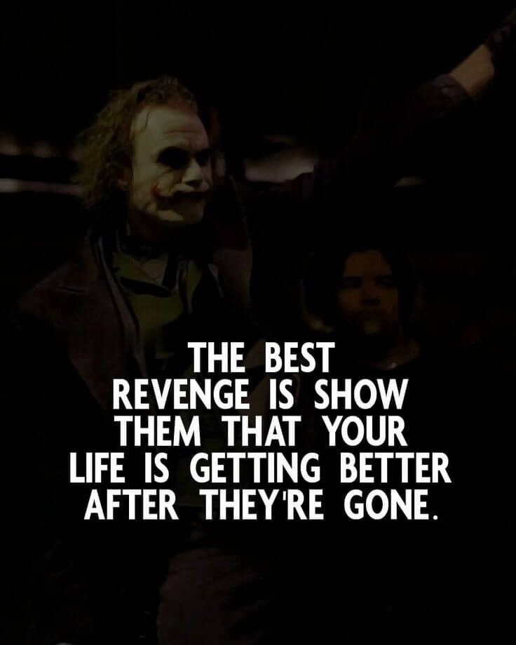 Attitude Revenge Quotes The Best Revenge Is To