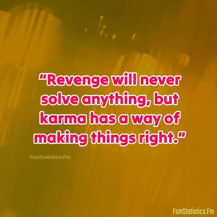Evil Revenge Quotes Revenge Will Never Solve