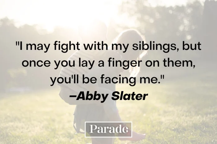 I May Fight With My Siblings, But Once You Lay A Finger