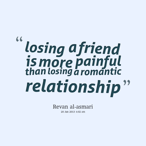 Losing A Friend Is More Painful Than Losing A Romantic Relationship