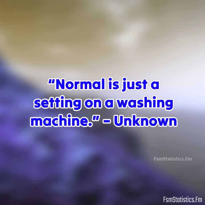 Normal Is Just A