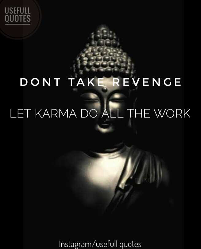 Quotes About Revenge And Karma Dont Take Revenge