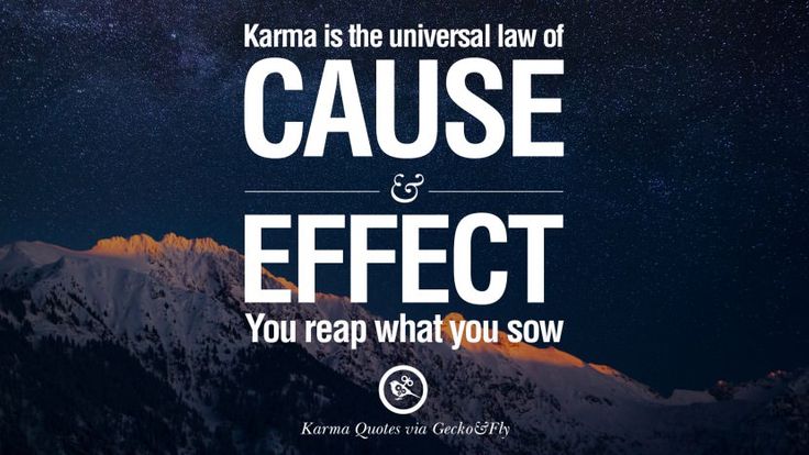Quotes About Revenge And Karma Karma Is The Universal Law