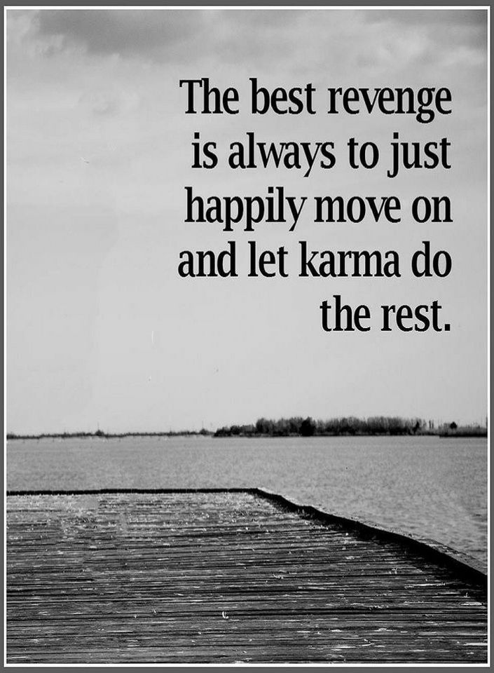 Quotes About Revenge And Karma The Best Revenge Is Always To Just Happily Move On