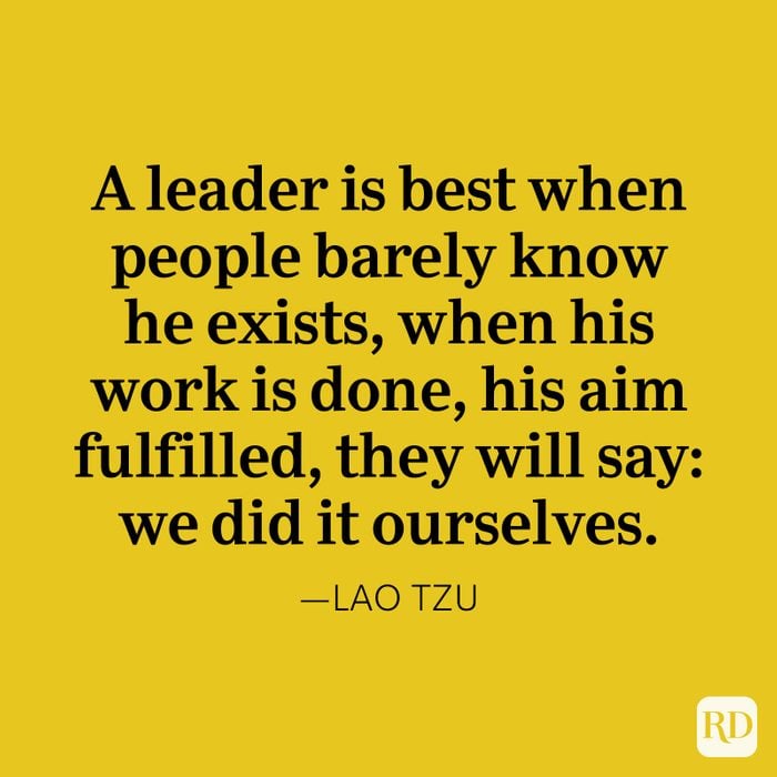 A Leader Is Best When People Barely Know He