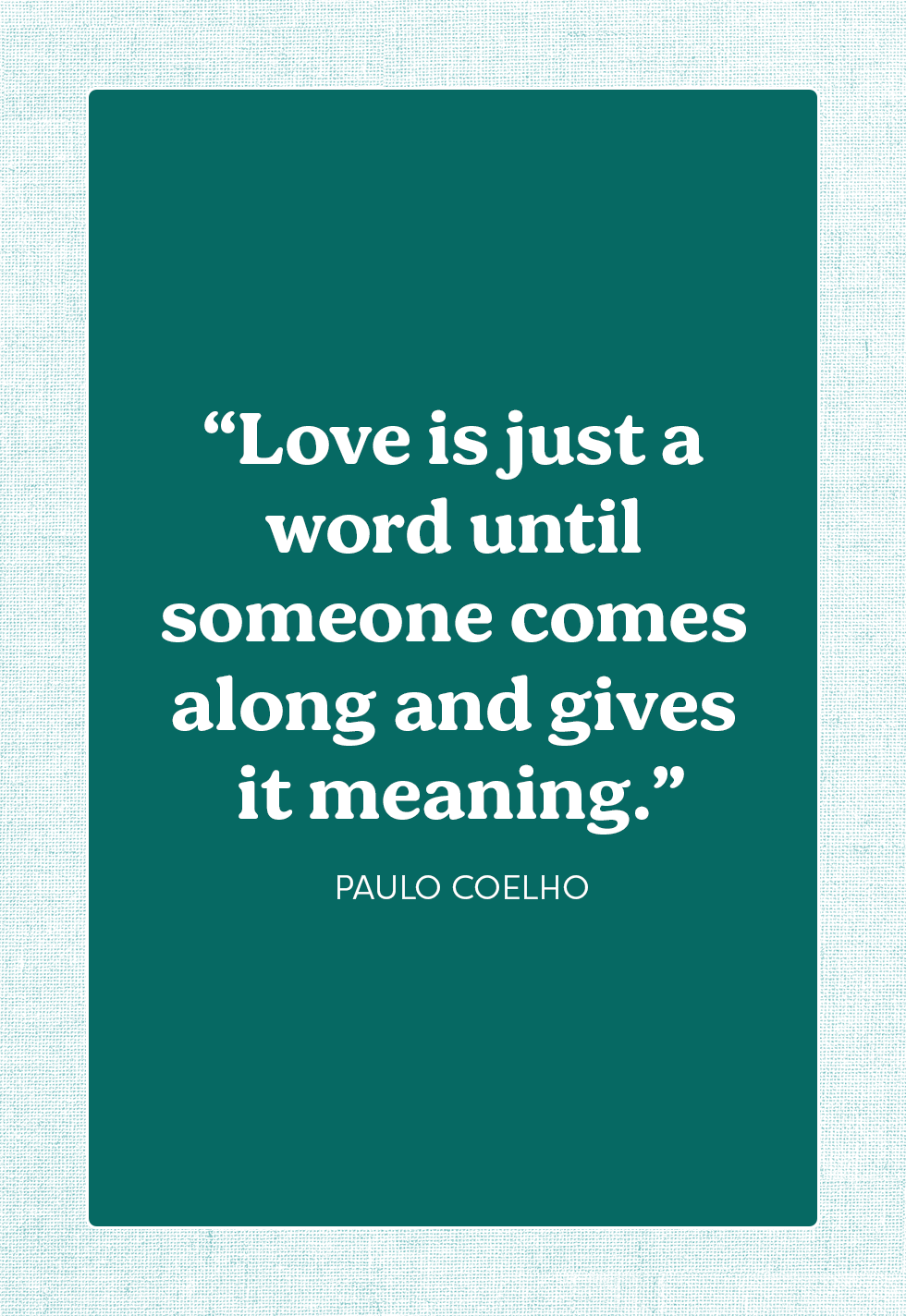 Deep Quotes About Soulmates: Love Is Just A Word Until Someone Comes