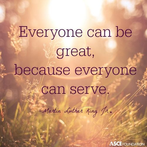 Everyone Can Be Great, Because Everyone