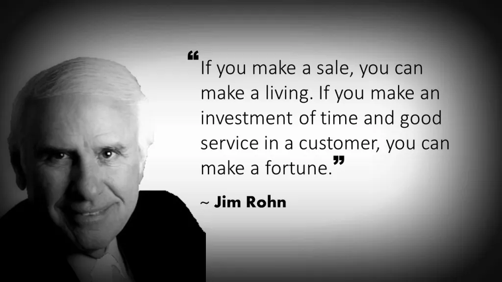 If You Make A Sale, You Can Make A Living