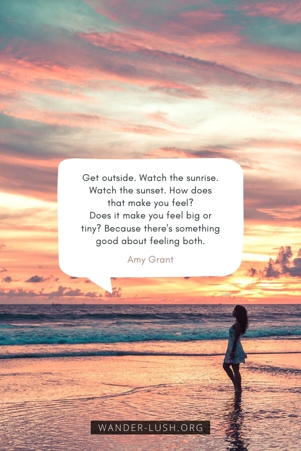 Inspirational Quotes Abot Sunset Get Outside And Watch Sunrise