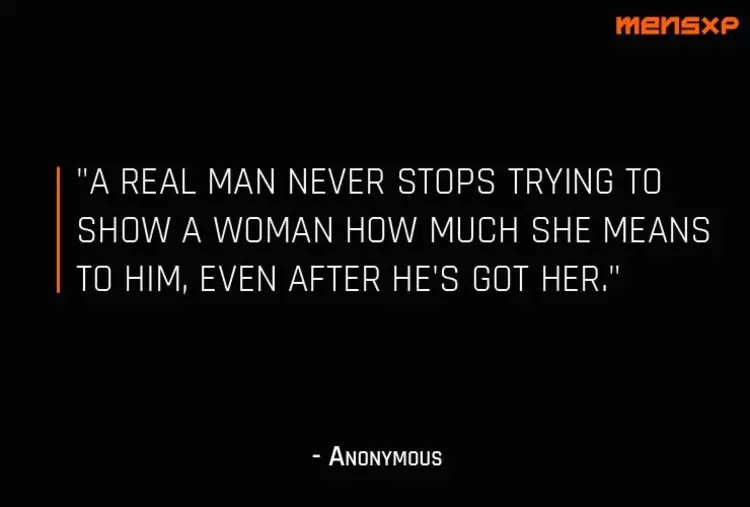 Inspirational Quotes About Guys: A Real Man Never Stops Trying