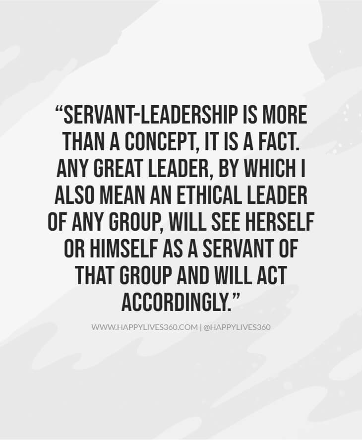 Servant Leadership Is More Than A Concept