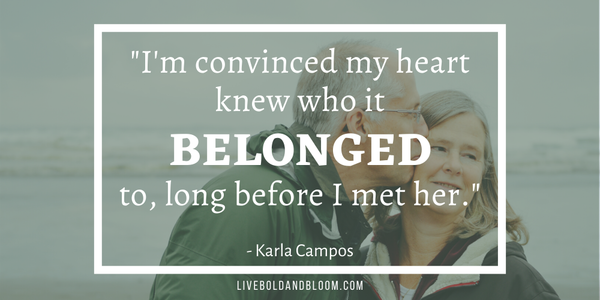 Unconditional Love Soulmate Quotes: I'm Convinced My Heart Knew Who It Belonged To