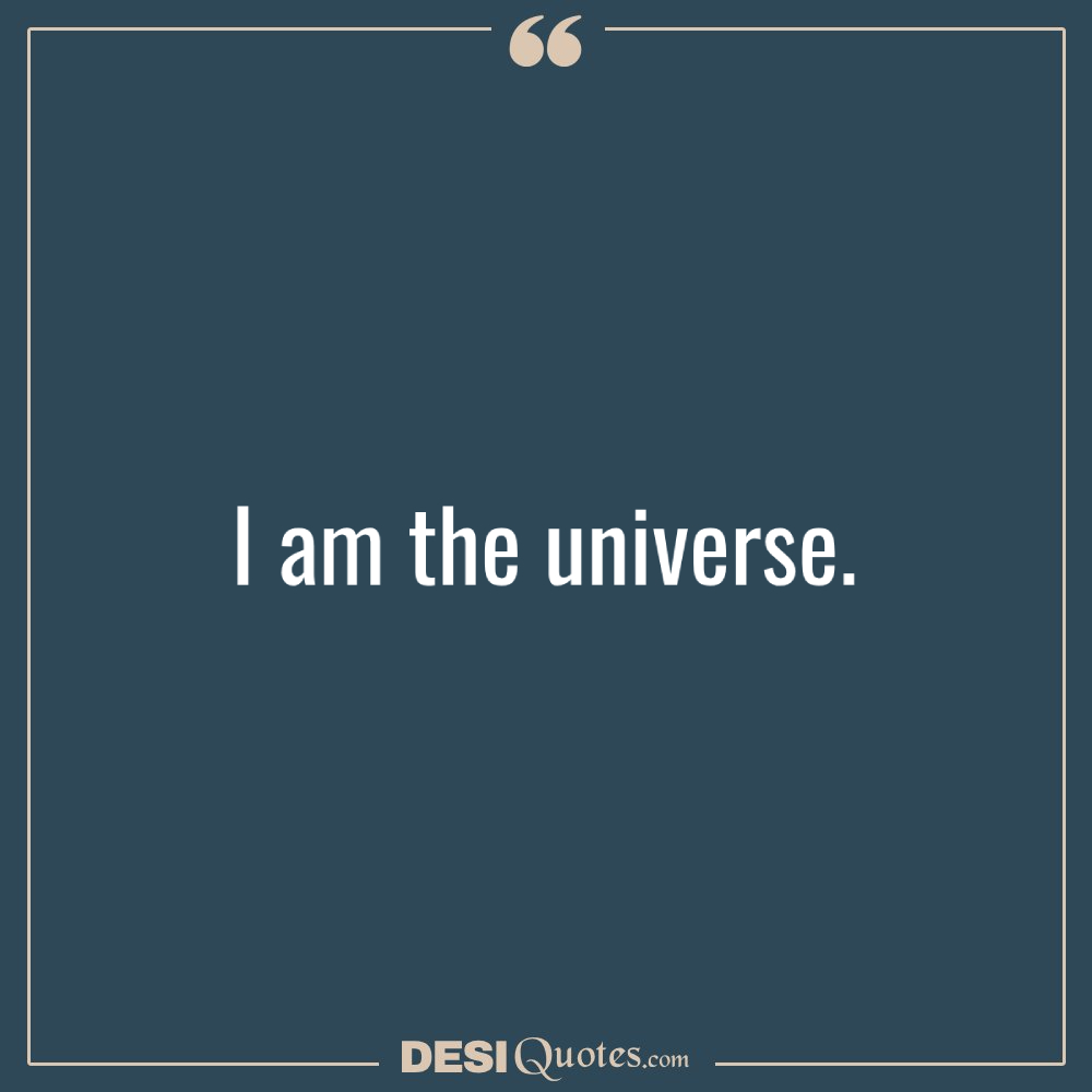 I Am The Universe. Lord Shiva